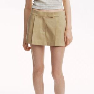New with Tags-  Tan Mini Skort